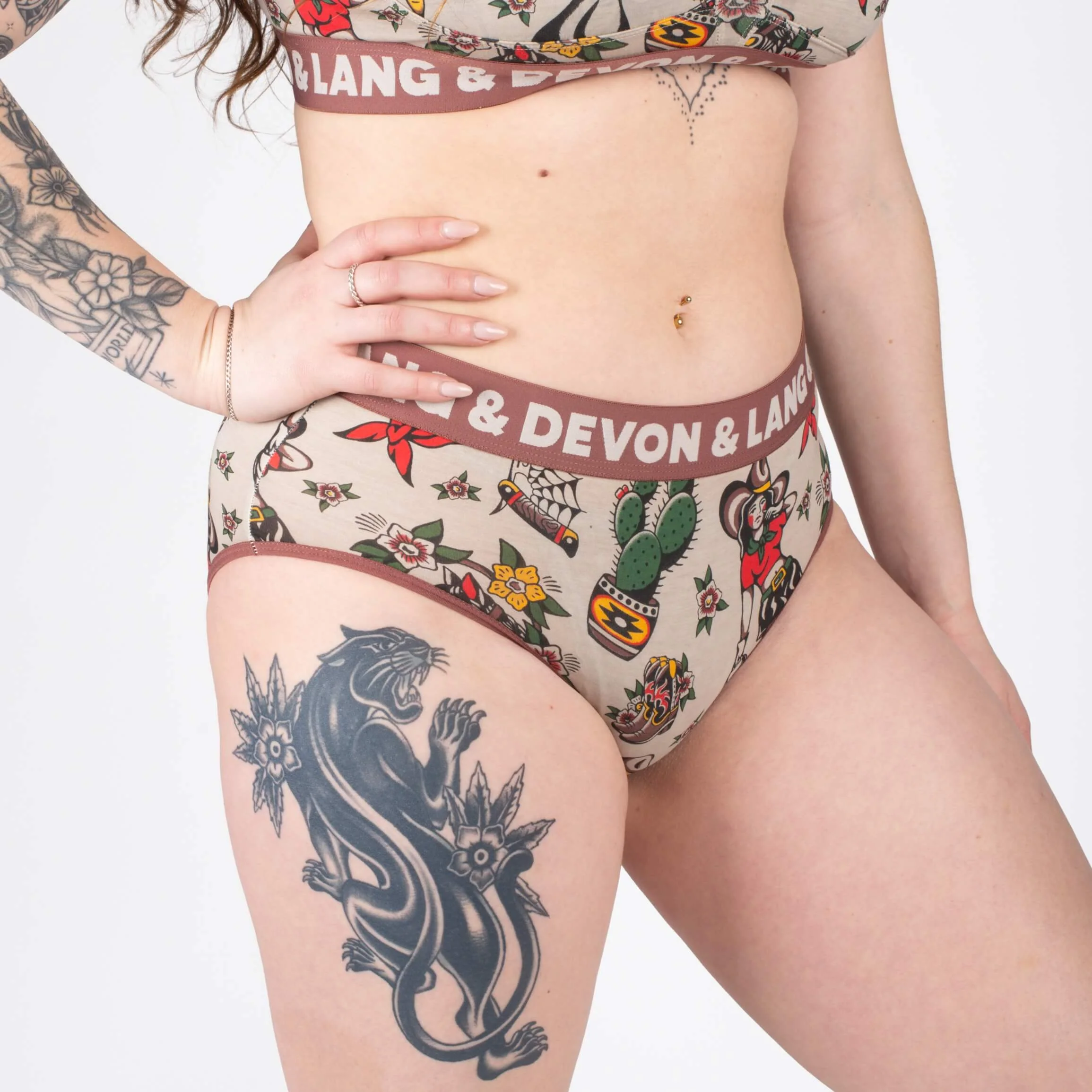 2026 Bria Bikini Brief - Vintage Outlaw - Image 3