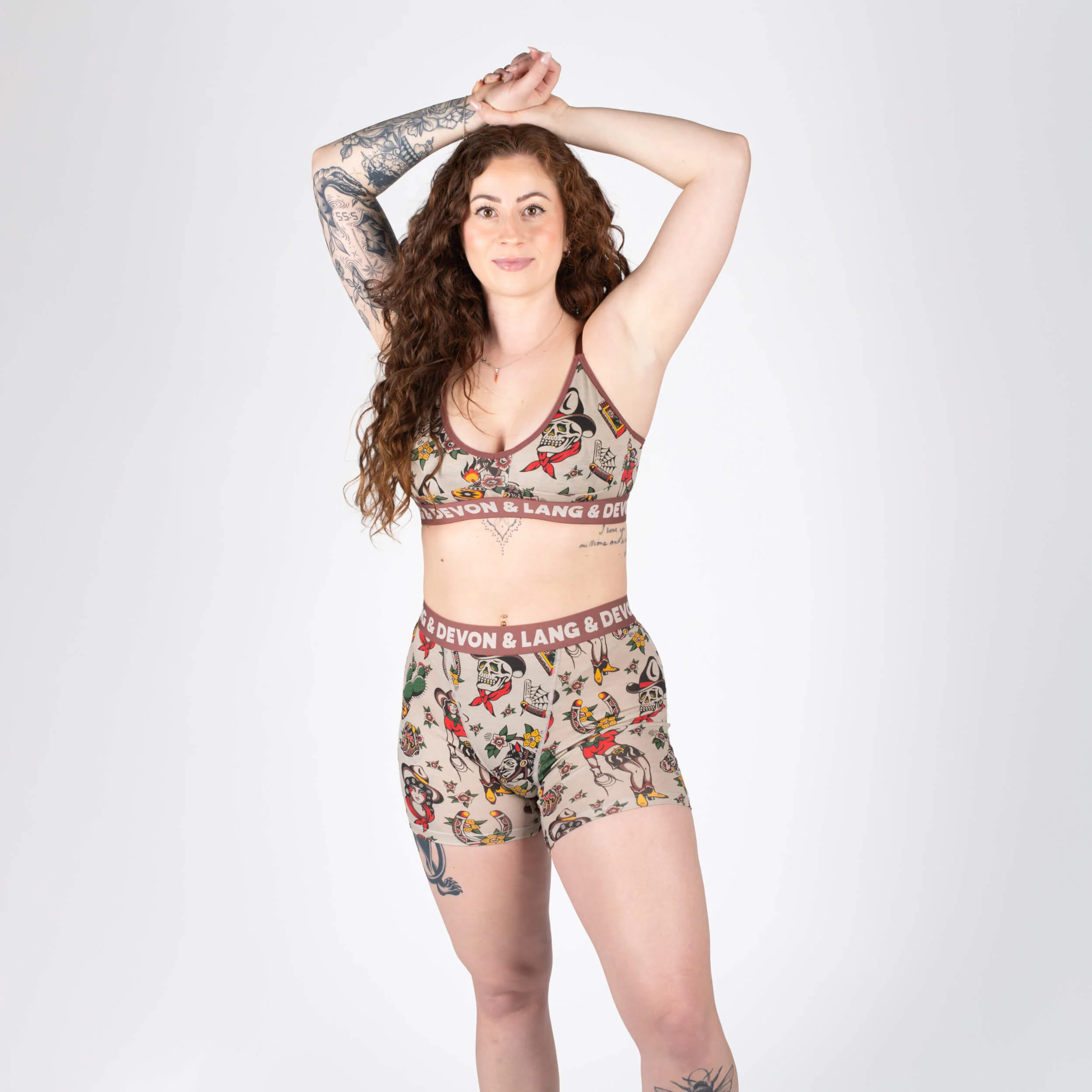 2026 Bria Women's Boxer Brief - Vintage Outlaw - Image 6