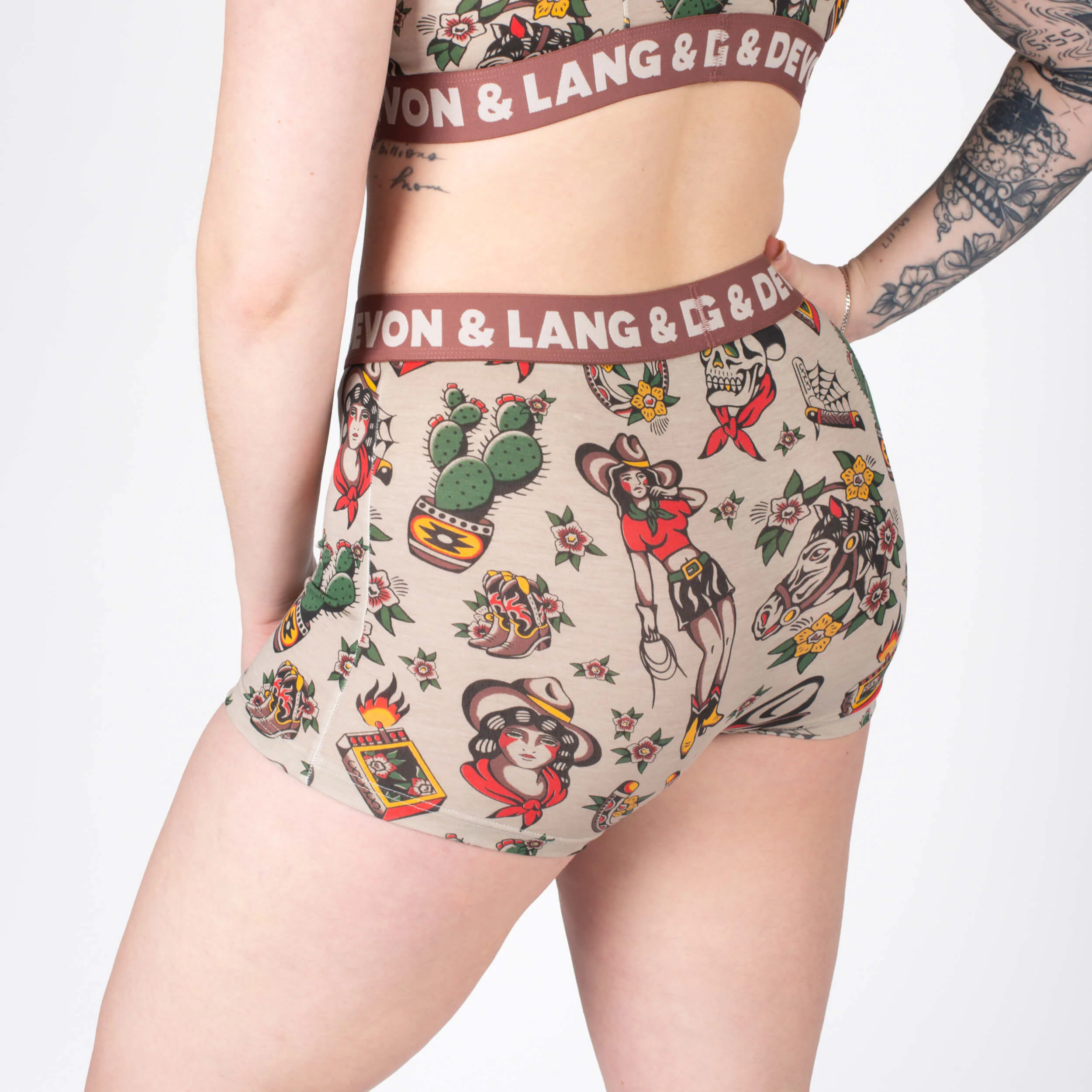2026 Bria Women's Boyshort - Vintage Outlaw - Image 4