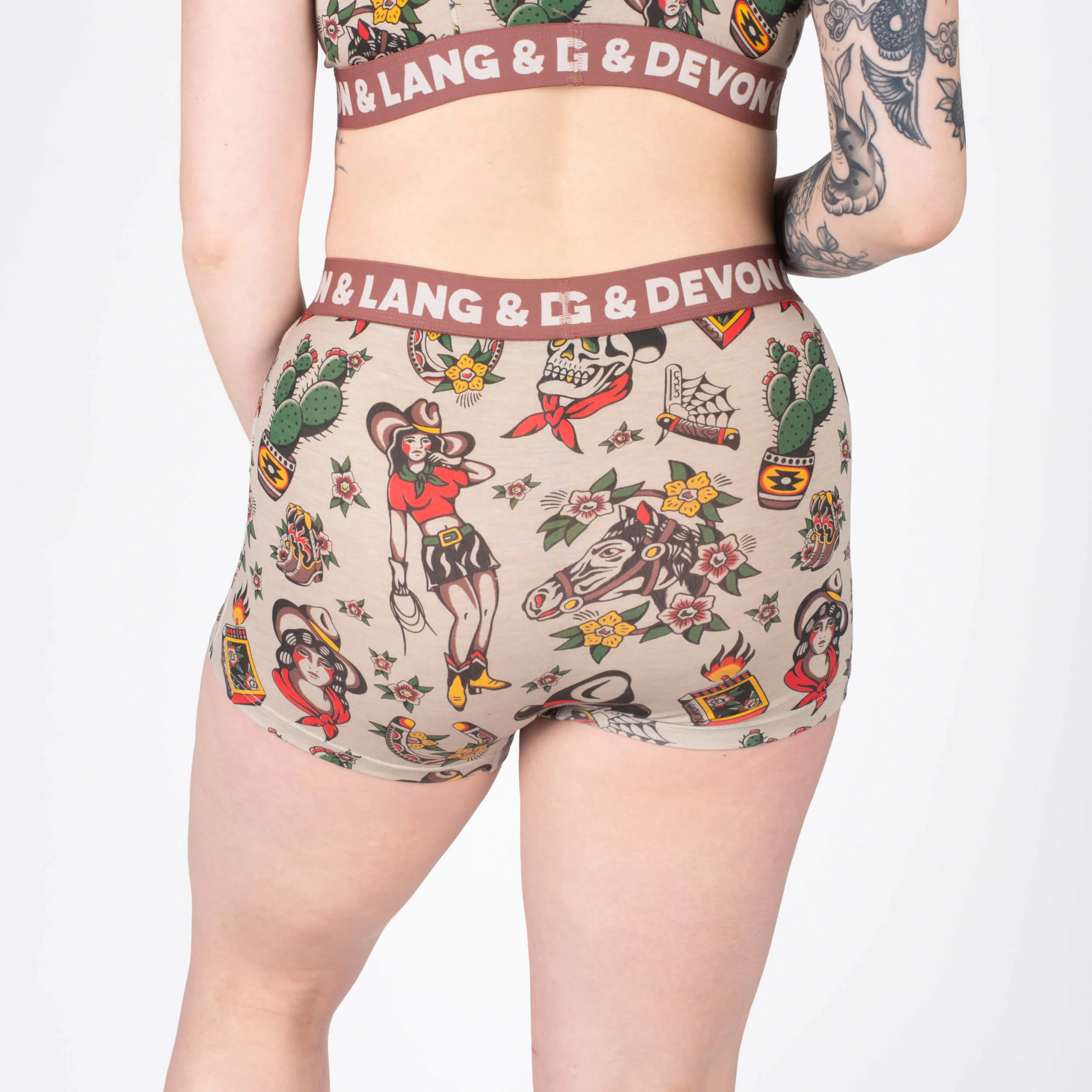 2026 Bria Women's Boyshort - Vintage Outlaw - Image 5