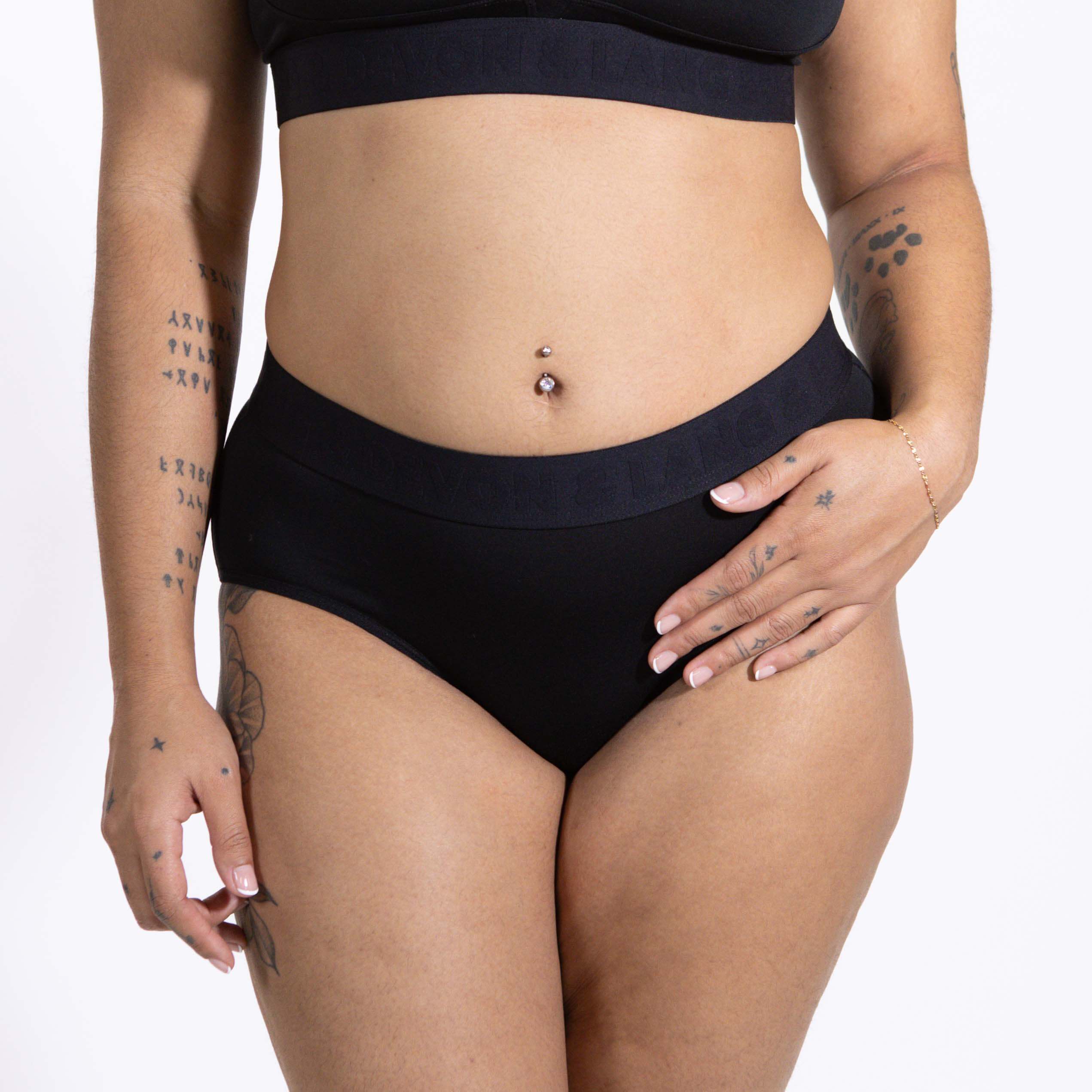 2026 Bria Bikini Brief - Obsidian - Image 3