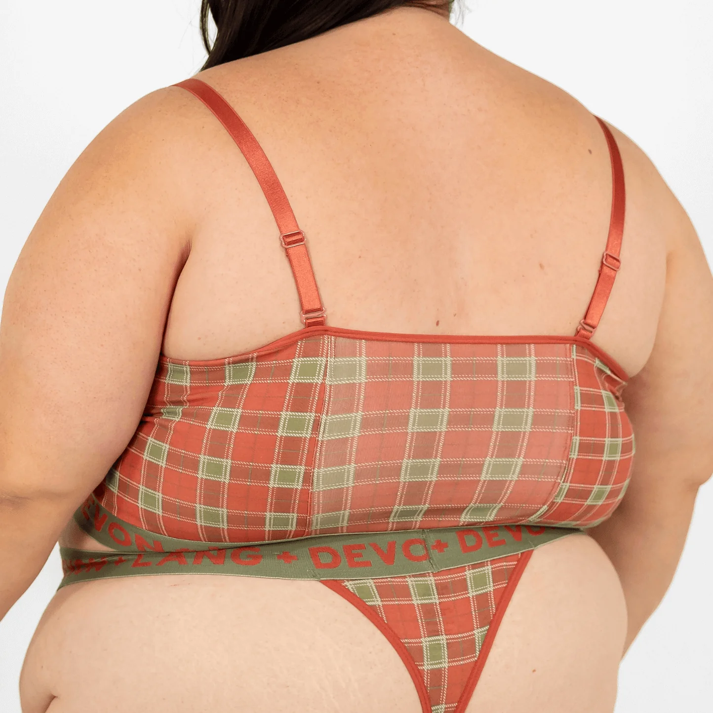 Originals Bria Bralette - Vintage Tartan - Image 9