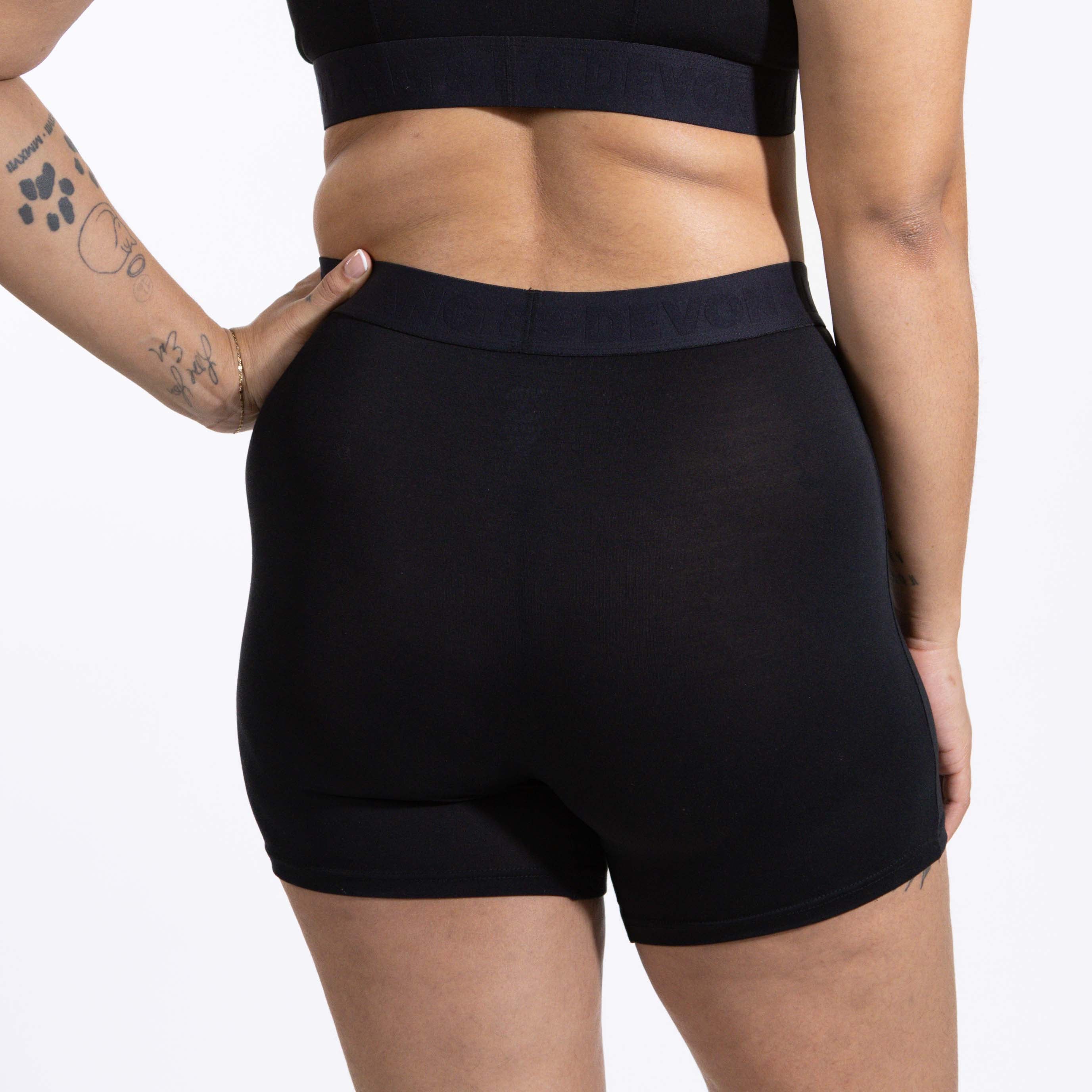 2026 Bria Women's Boxer Brief - Obsidian - Image 5