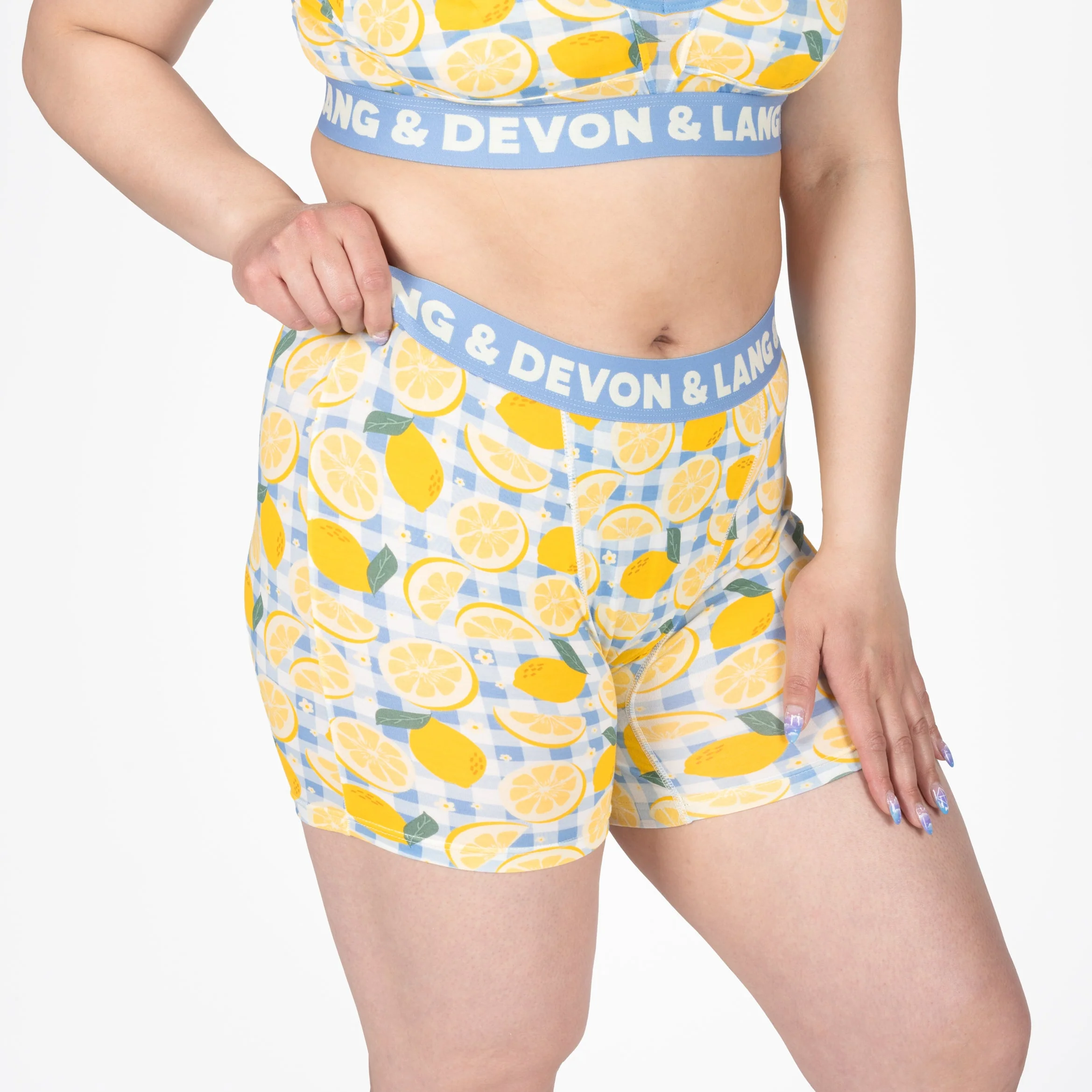 Bria Women's Boxer Brief - Lemon Squeezy - Image 3