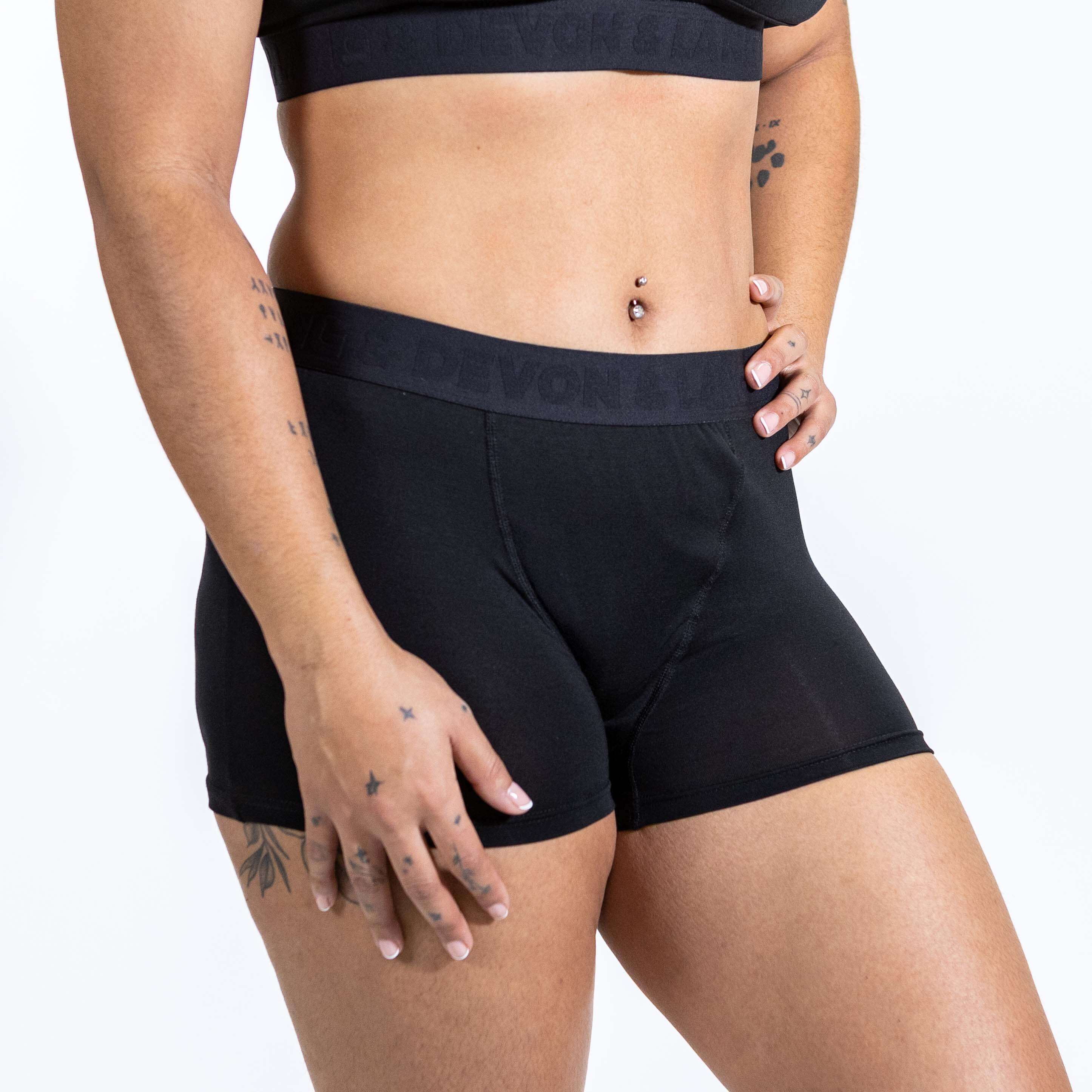2026 Bria Women's Boyshort - Obsidian - Image 2