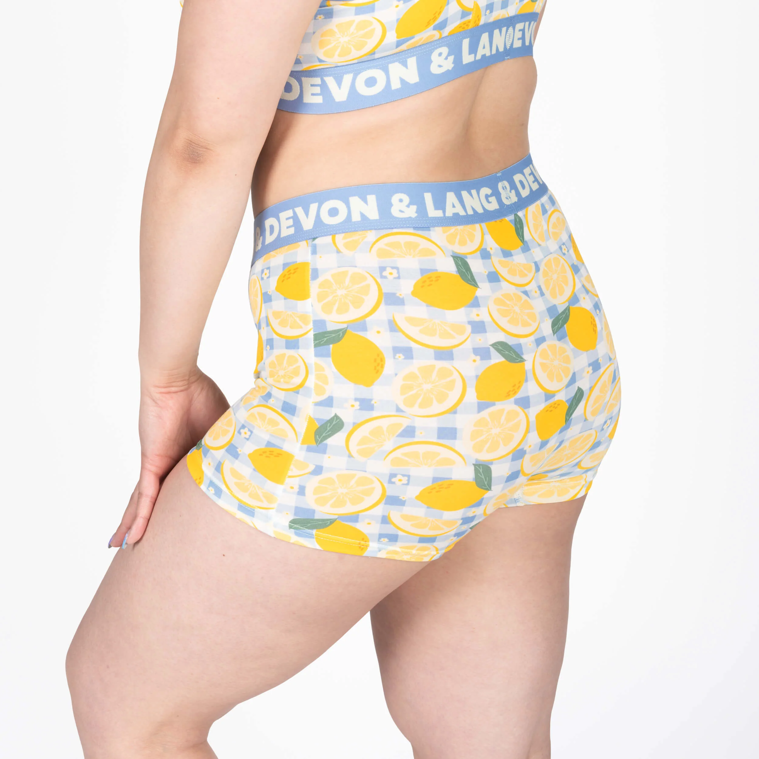 Bria Women's Boyshort - Lemon Squeezy - Image 4