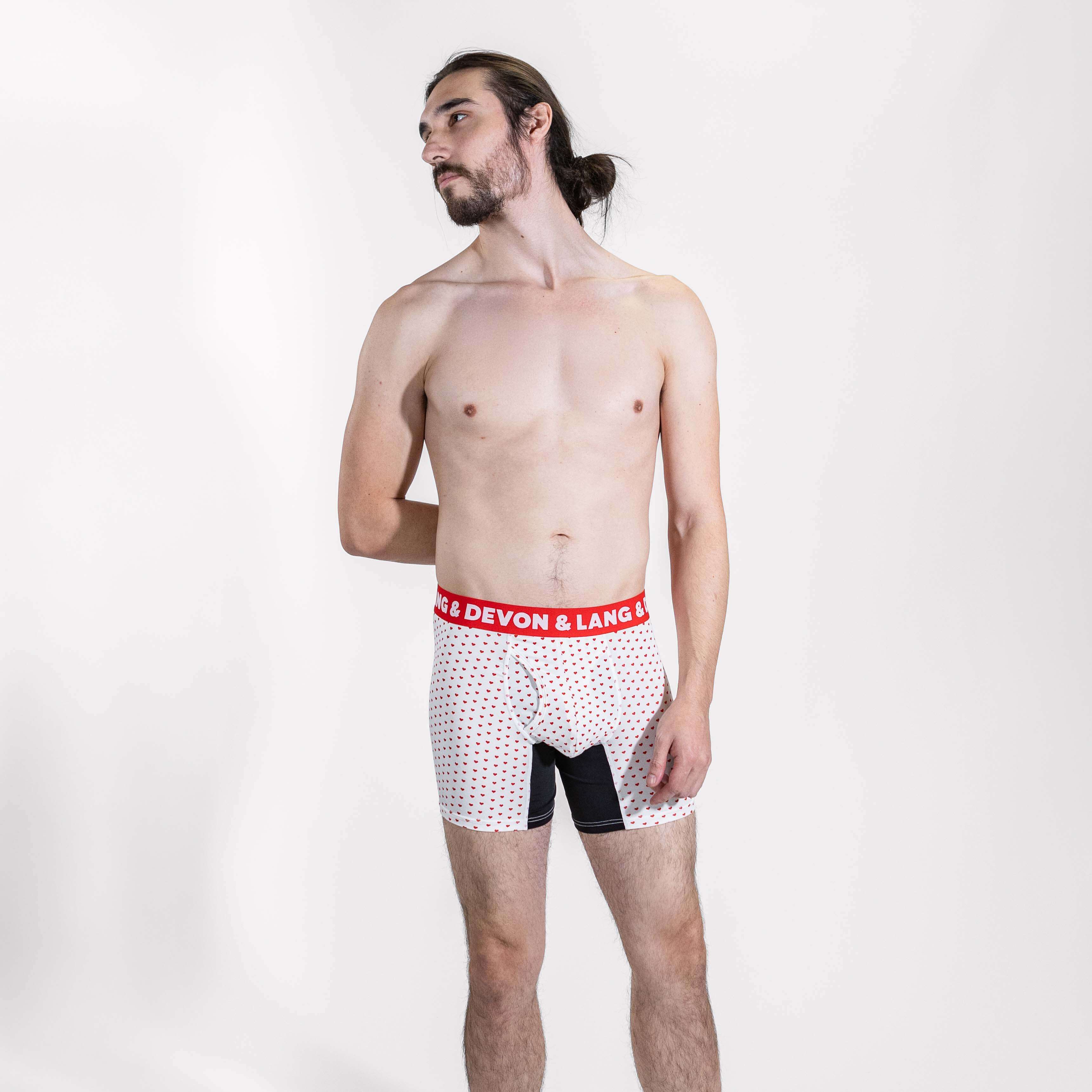 Journey Boxer Brief - Cinnamon Hearts - Image 6