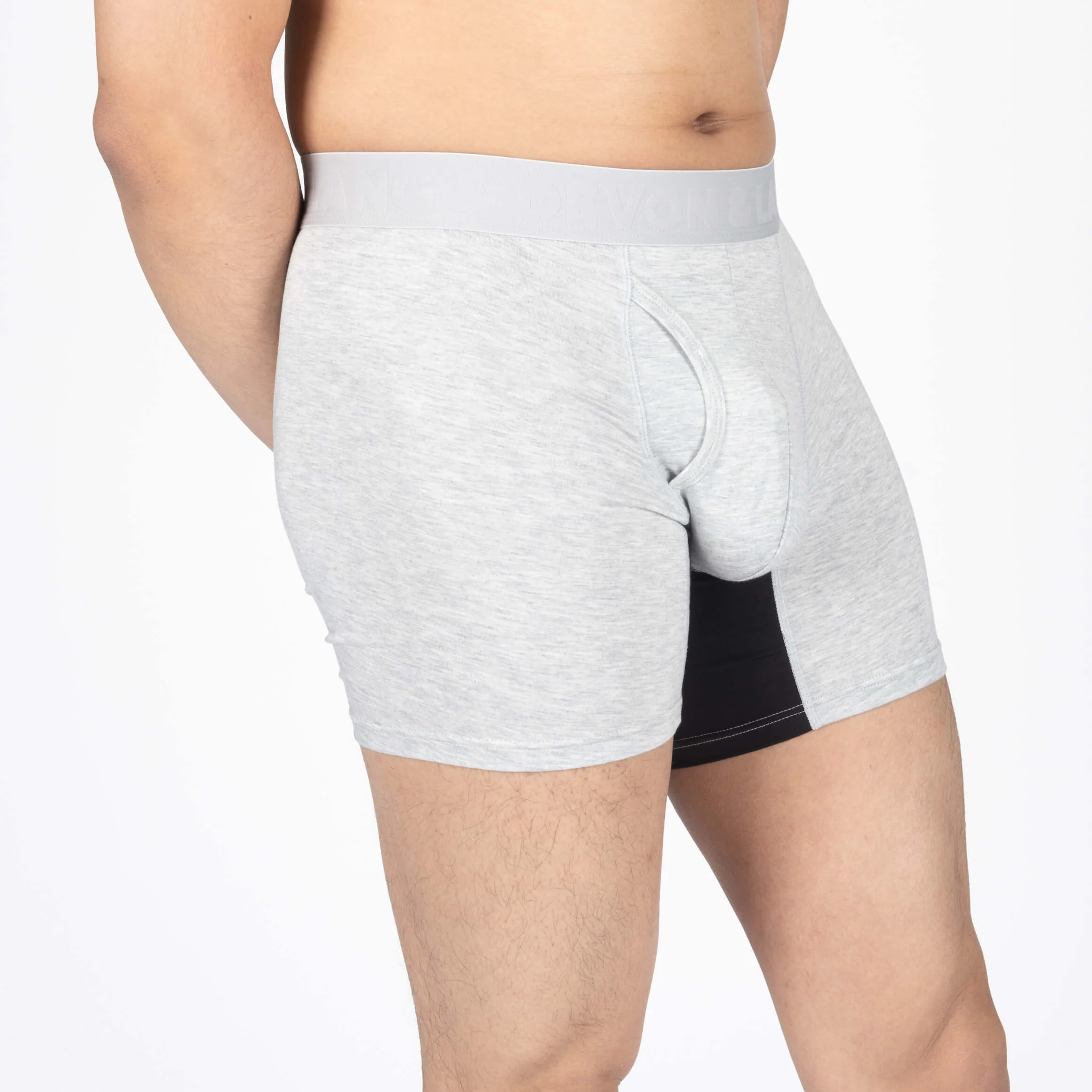 Journey Boxer Brief - Heather Grey - Image 2