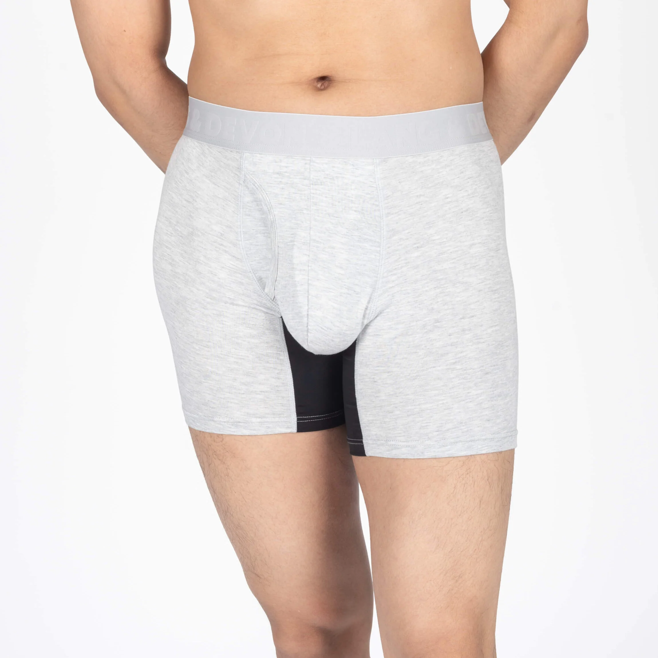 Journey Boxer Brief - Heather Grey - Image 3