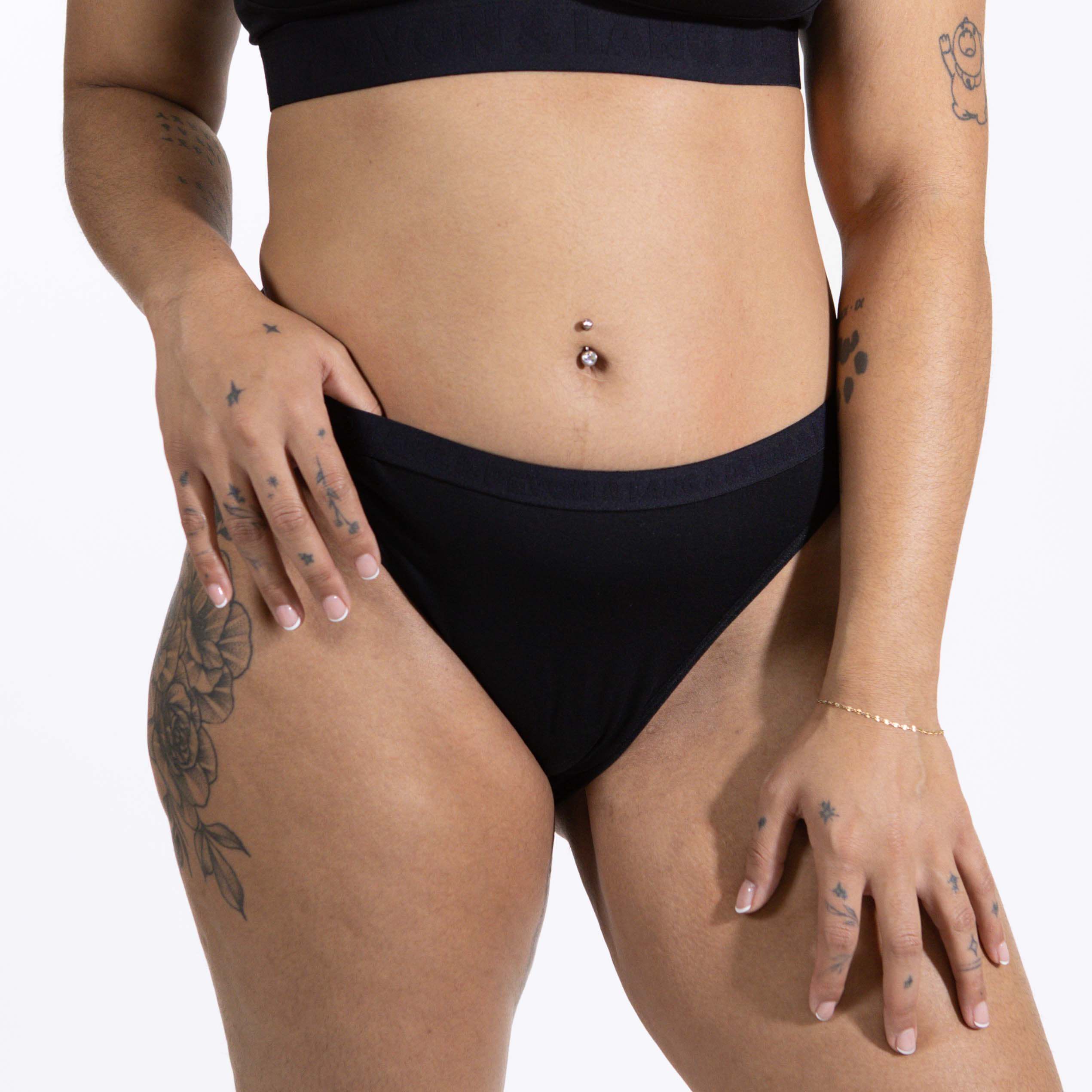 2026 Katrina French Bikini - Obsidian - Image 3