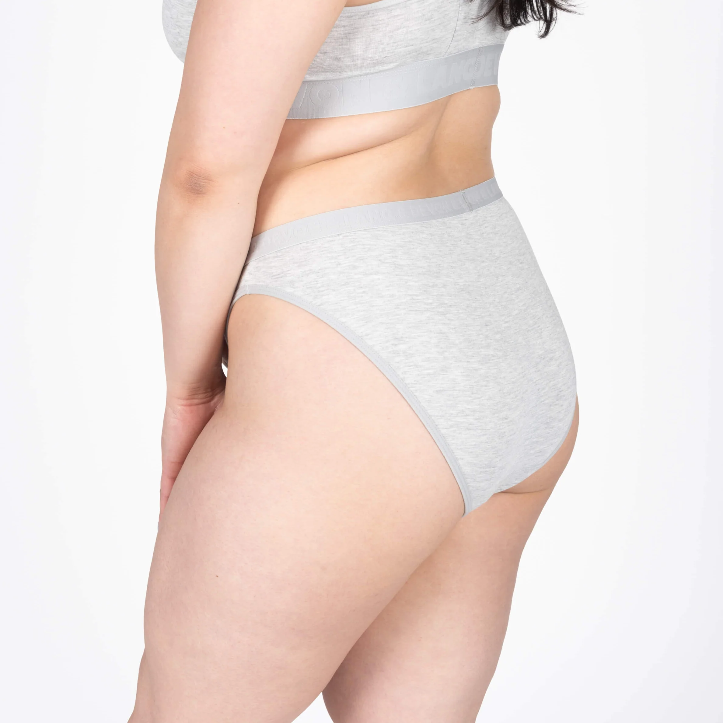 Katrina French Bikini - Heather Grey - Image 3