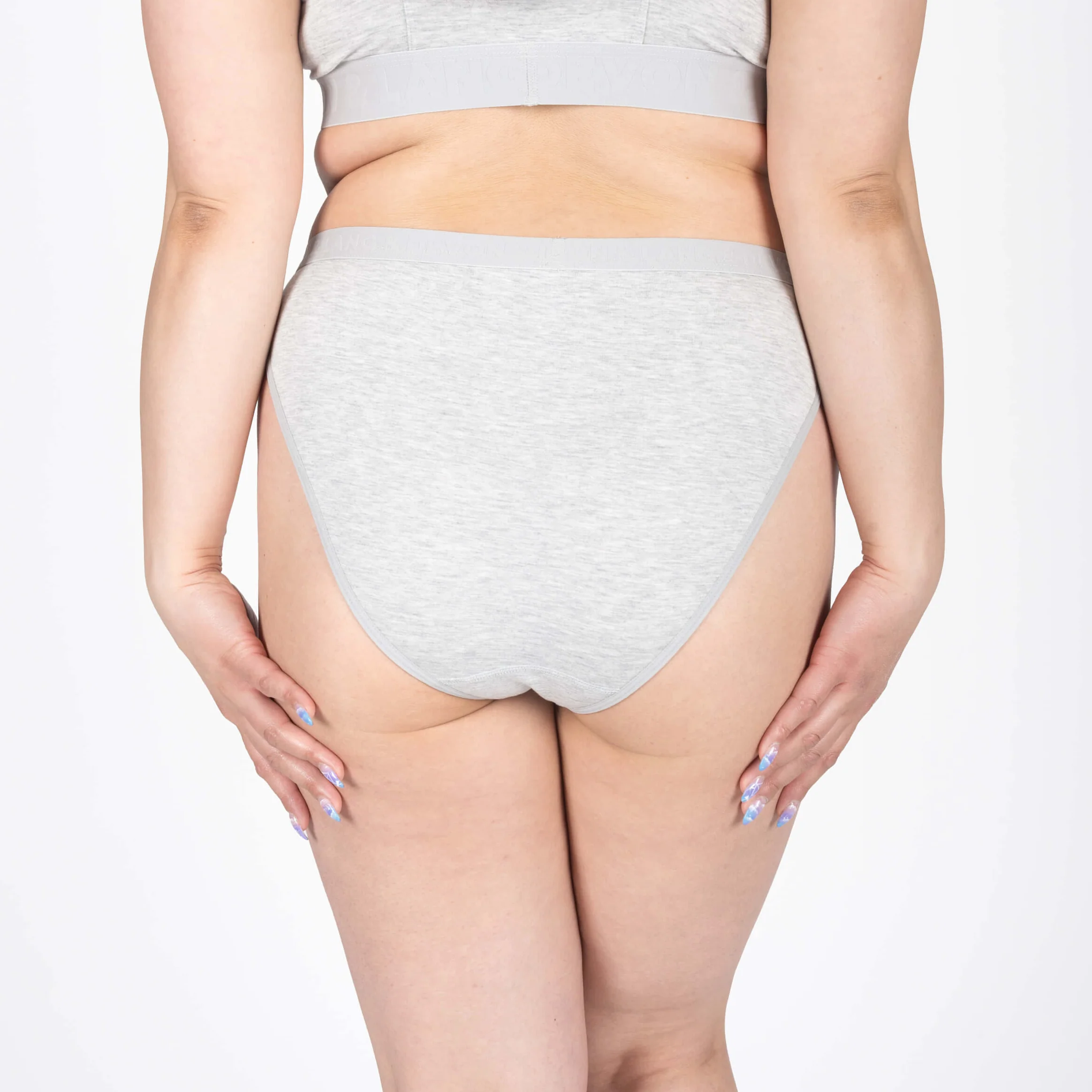 Katrina French Bikini - Heather Grey - Image 5