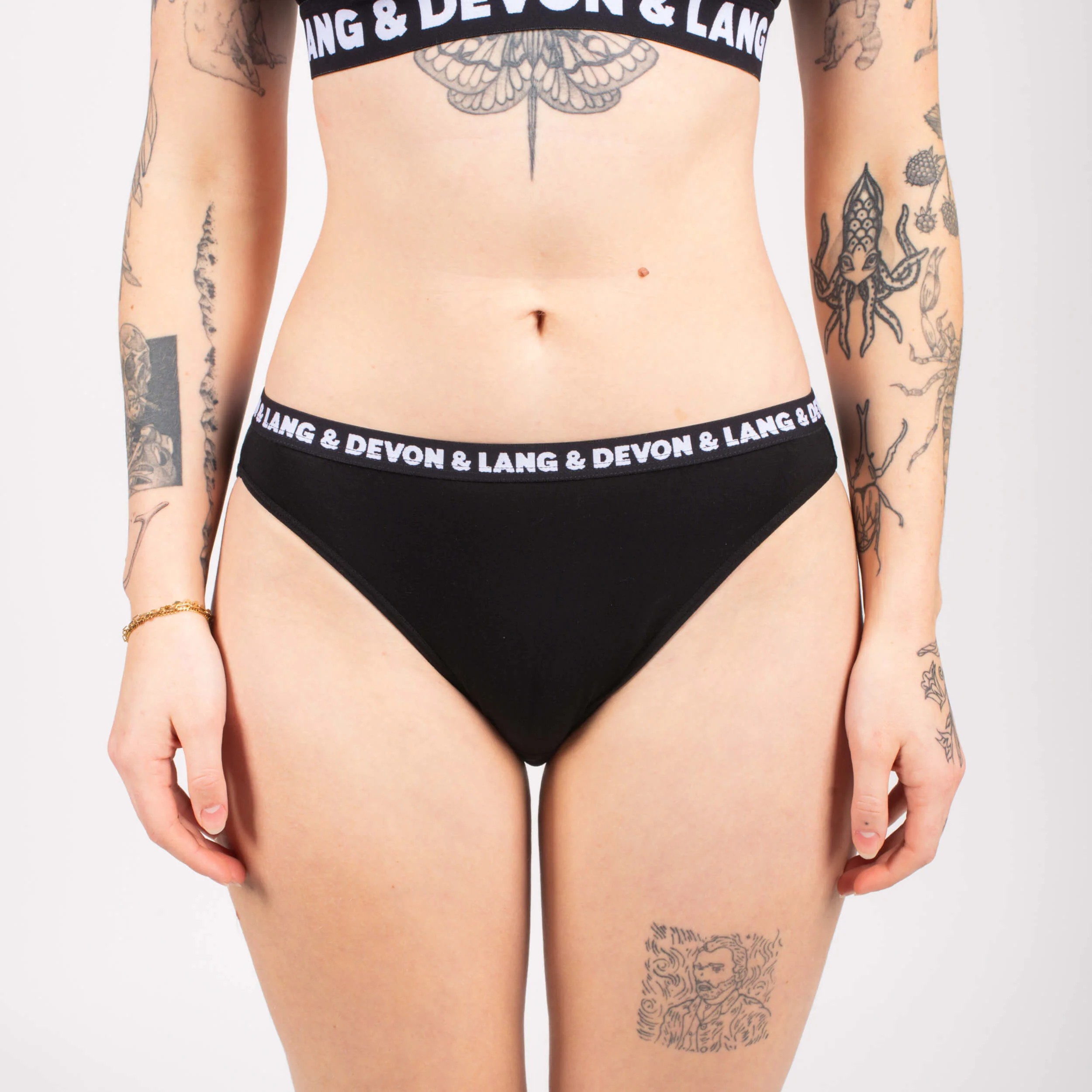 Katrina French Bikini - Hi-Contrast Obsidian - Image 3