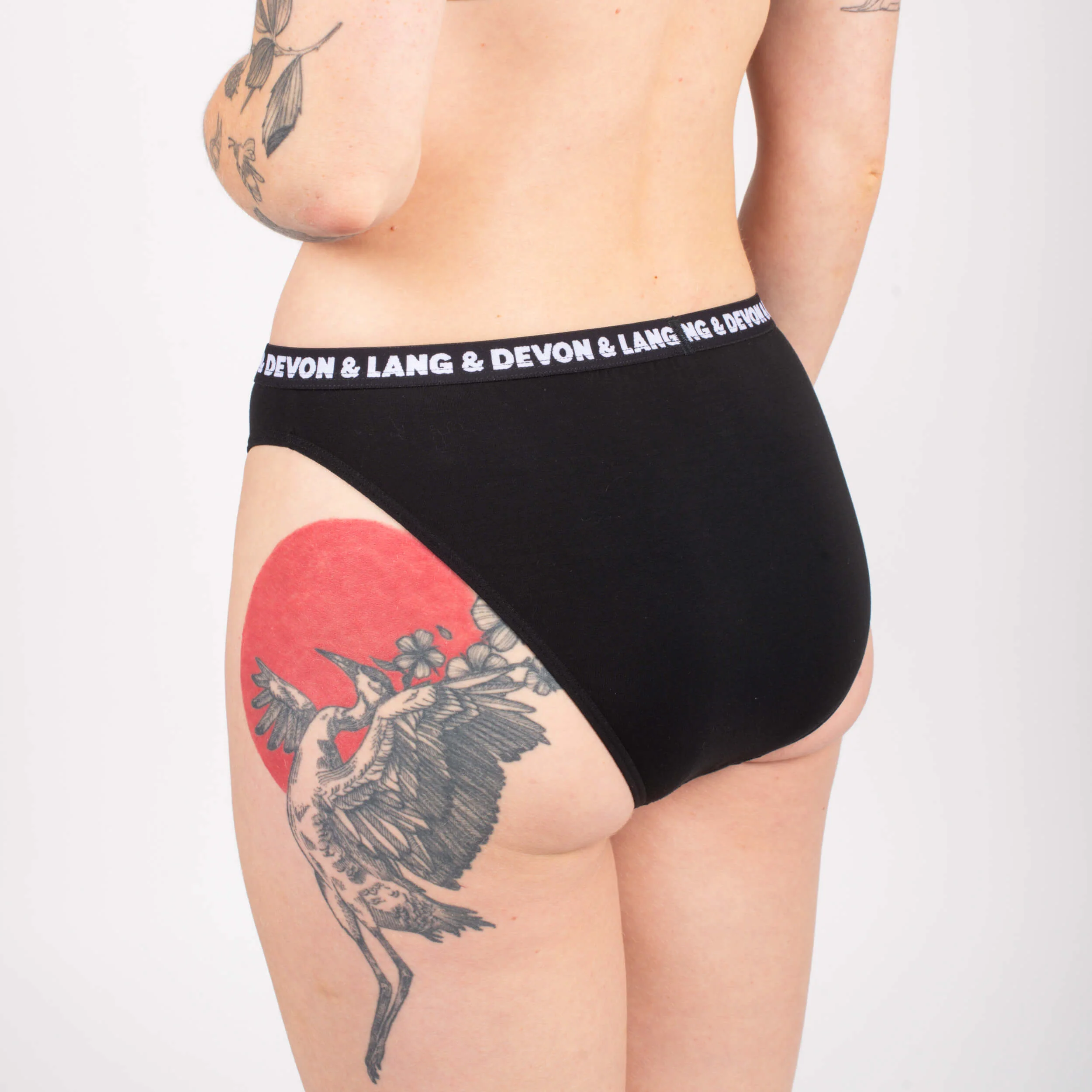Katrina French Bikini - Hi-Contrast Obsidian - Image 4