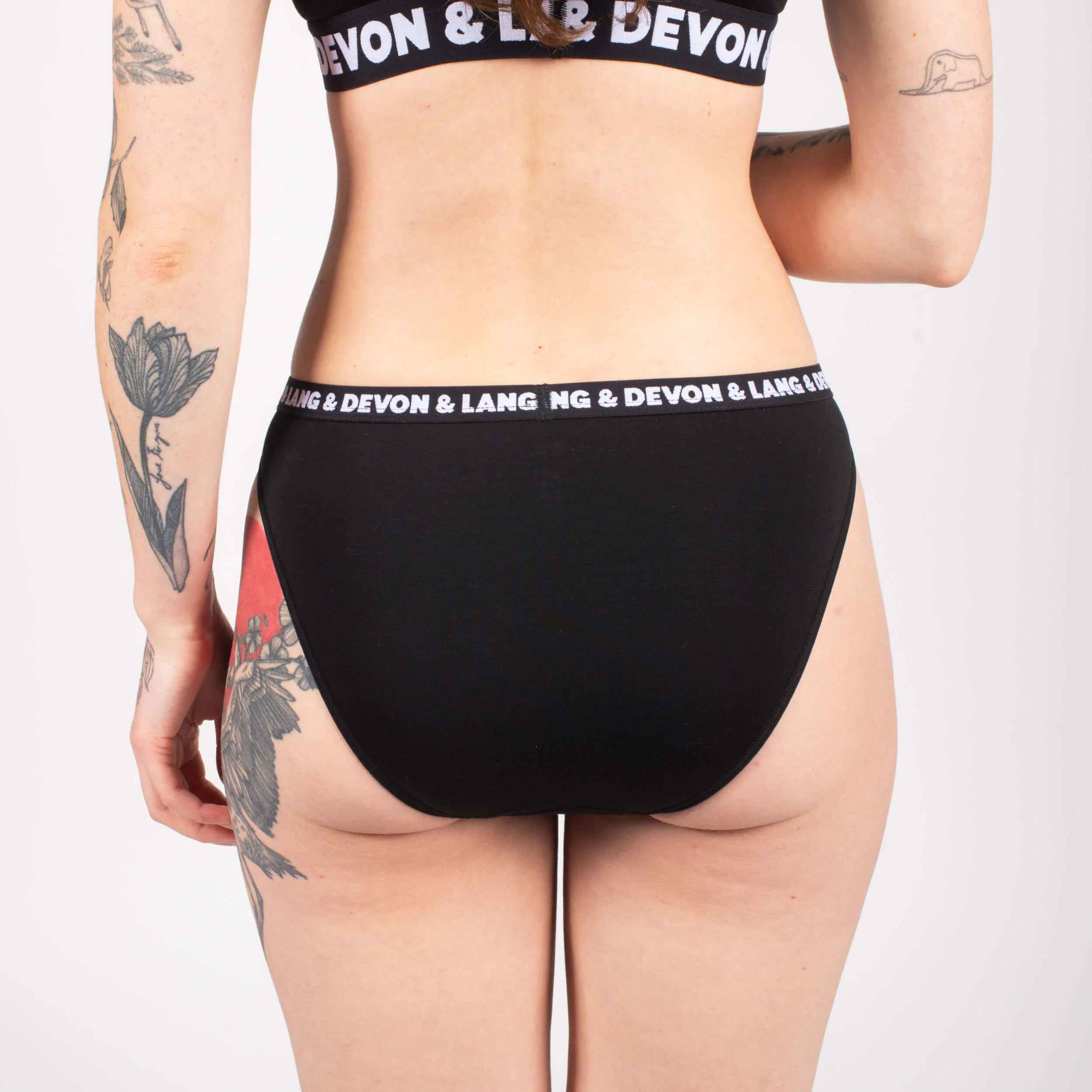 Katrina French Bikini - Hi-Contrast Obsidian - Image 5