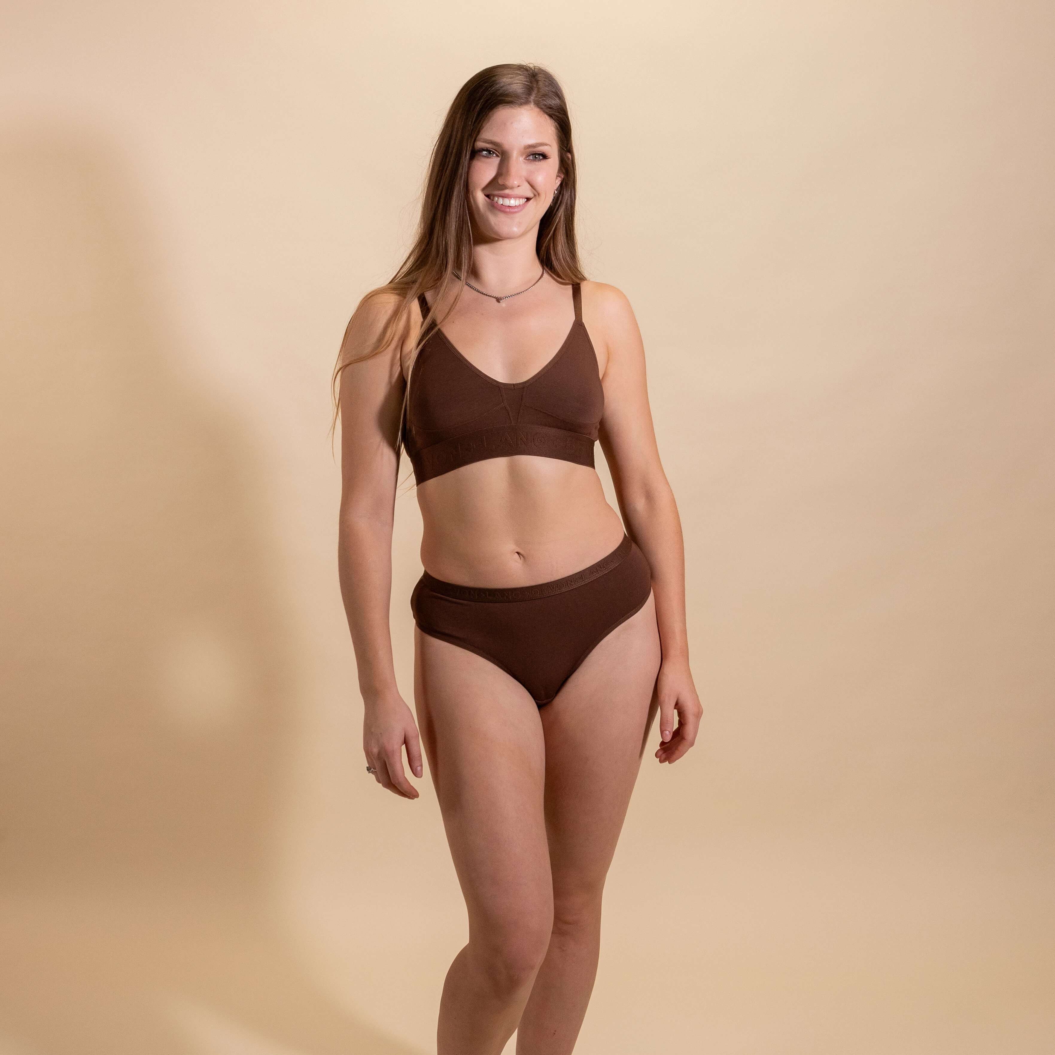 Originals Bria Bralette - Cocoa - Image 11