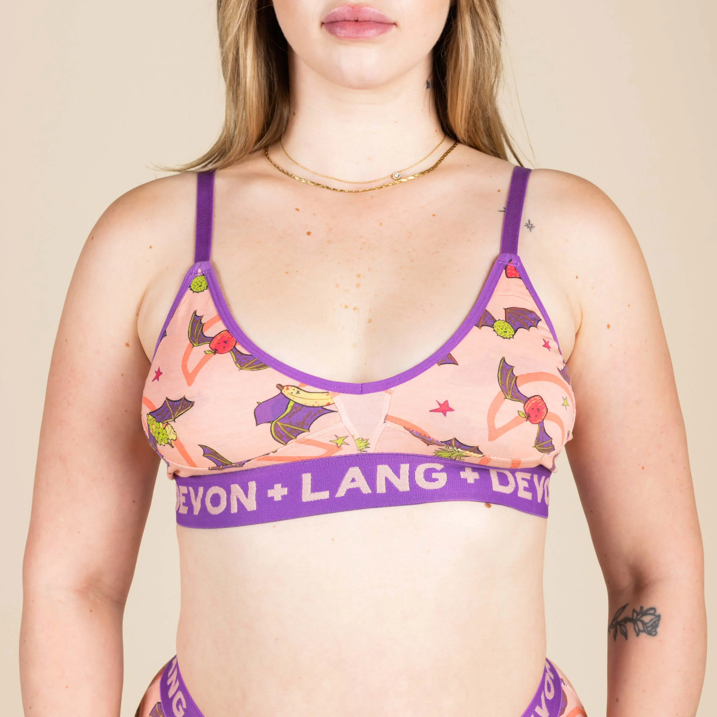Originals Bria Bralette - Fruit Bats - Image 3