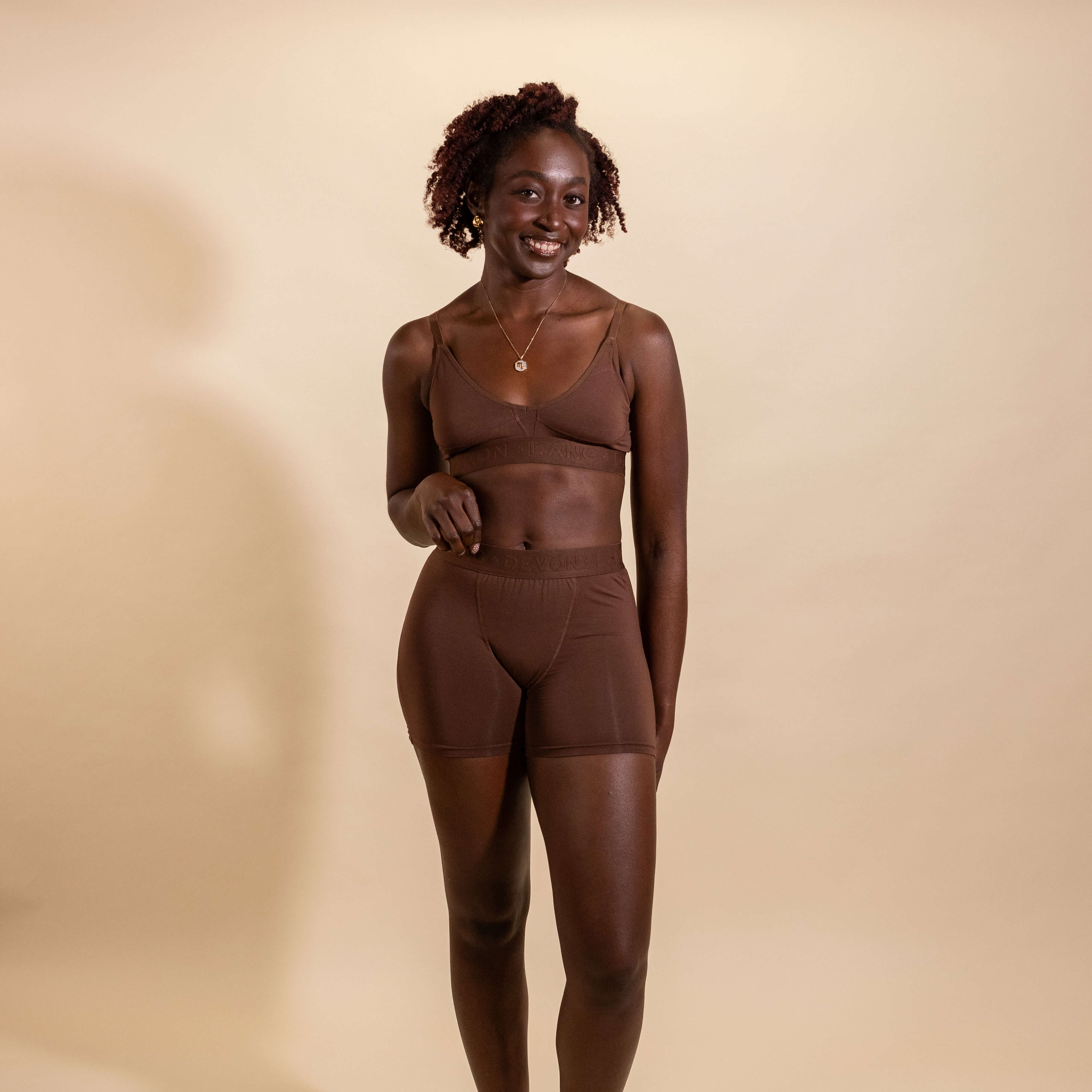 Originals Bria Women's Boxer Brief - Cocoa - Image 11