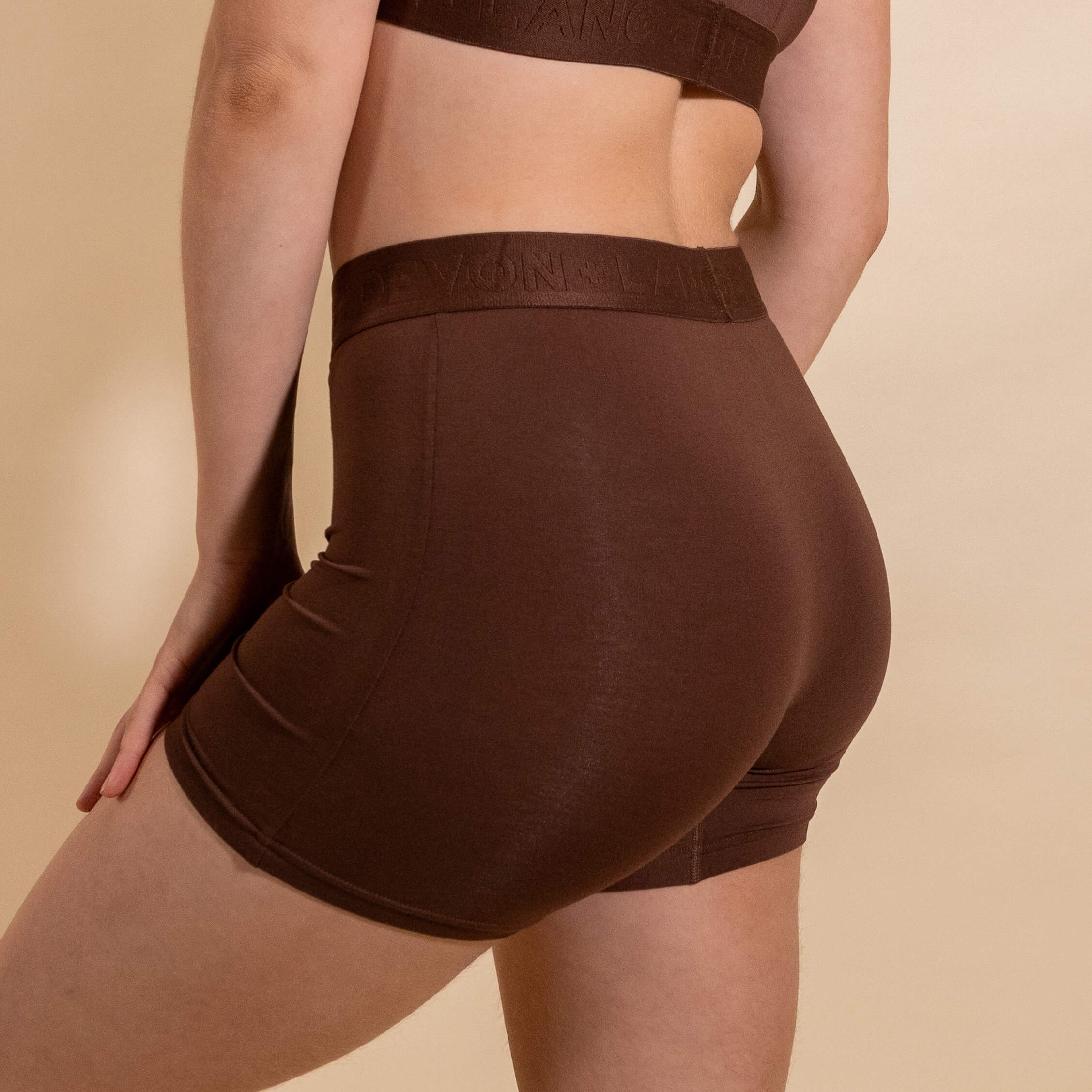 Originals Bria Women's Boxer Brief - Cocoa - Image 4
