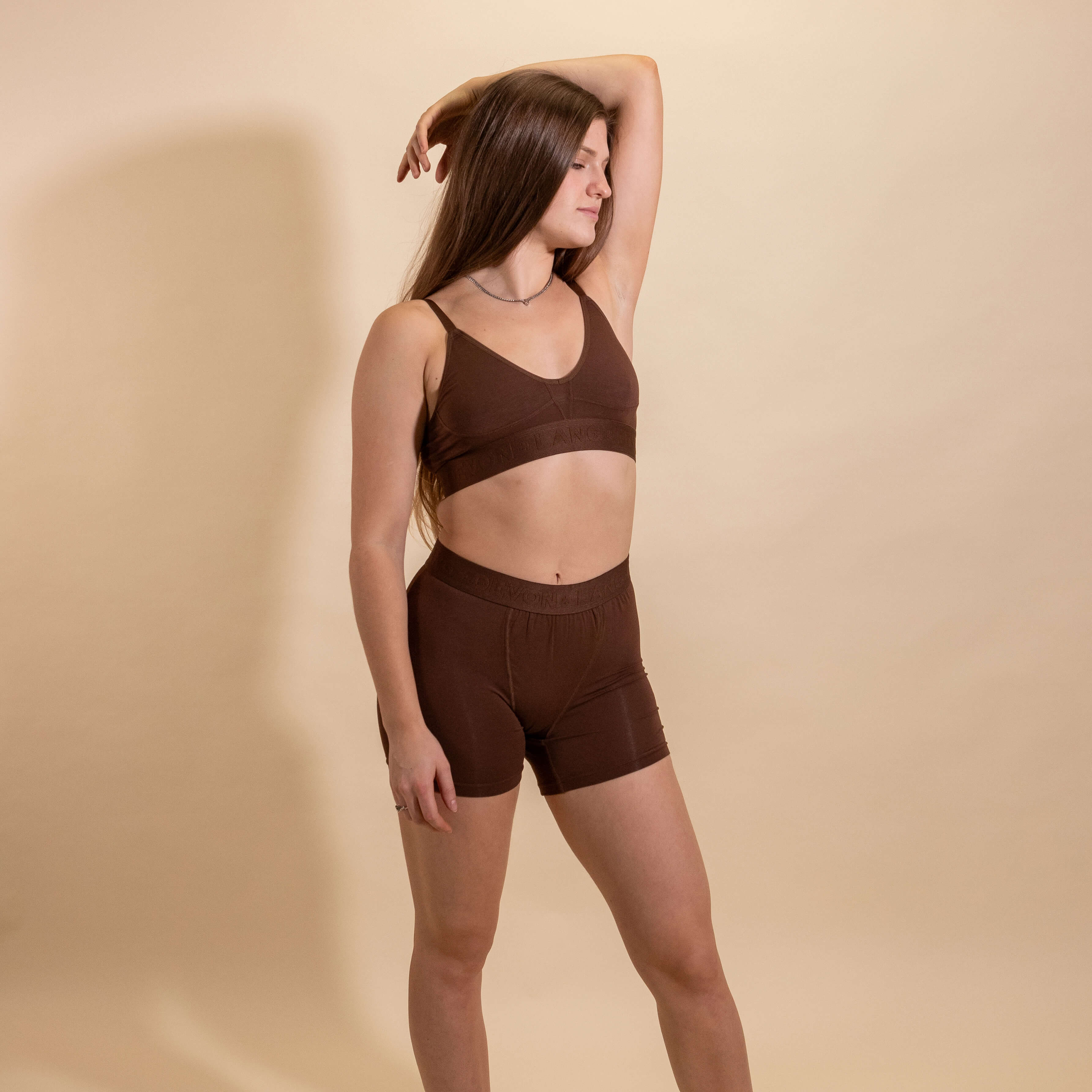 Originals Bria Women's Boxer Brief - Cocoa - Image 6