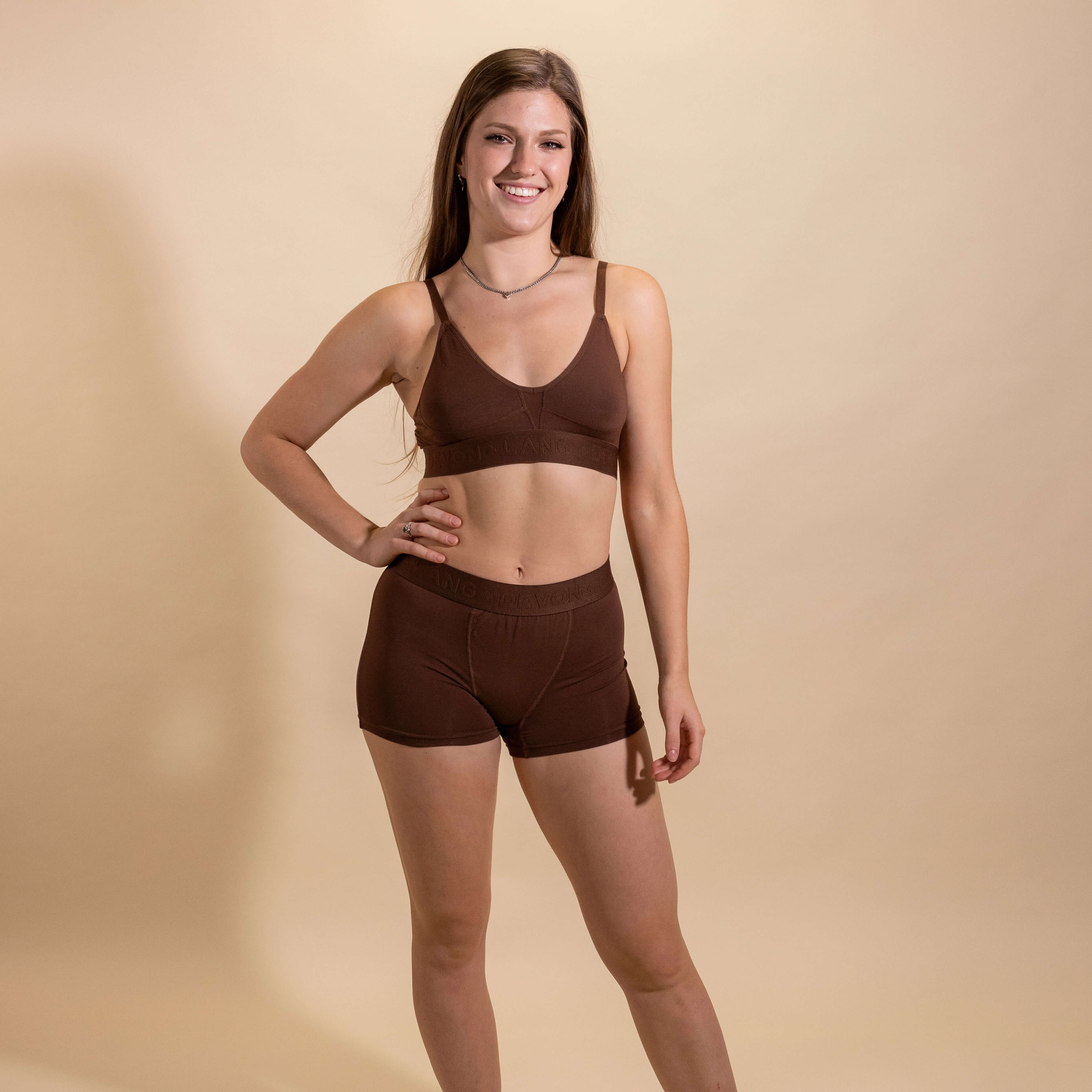 Originals Bria Women's Boyshort - Cocoa - Image 11