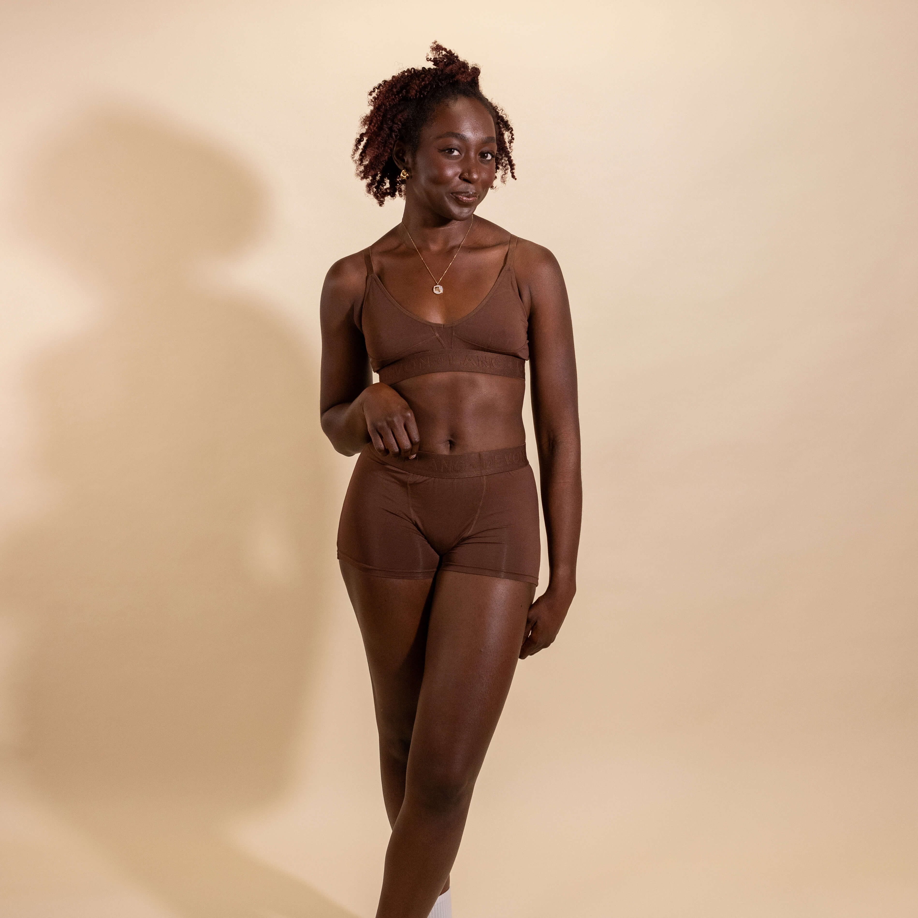 Originals Bria Women's Boyshort - Cocoa - Image 6