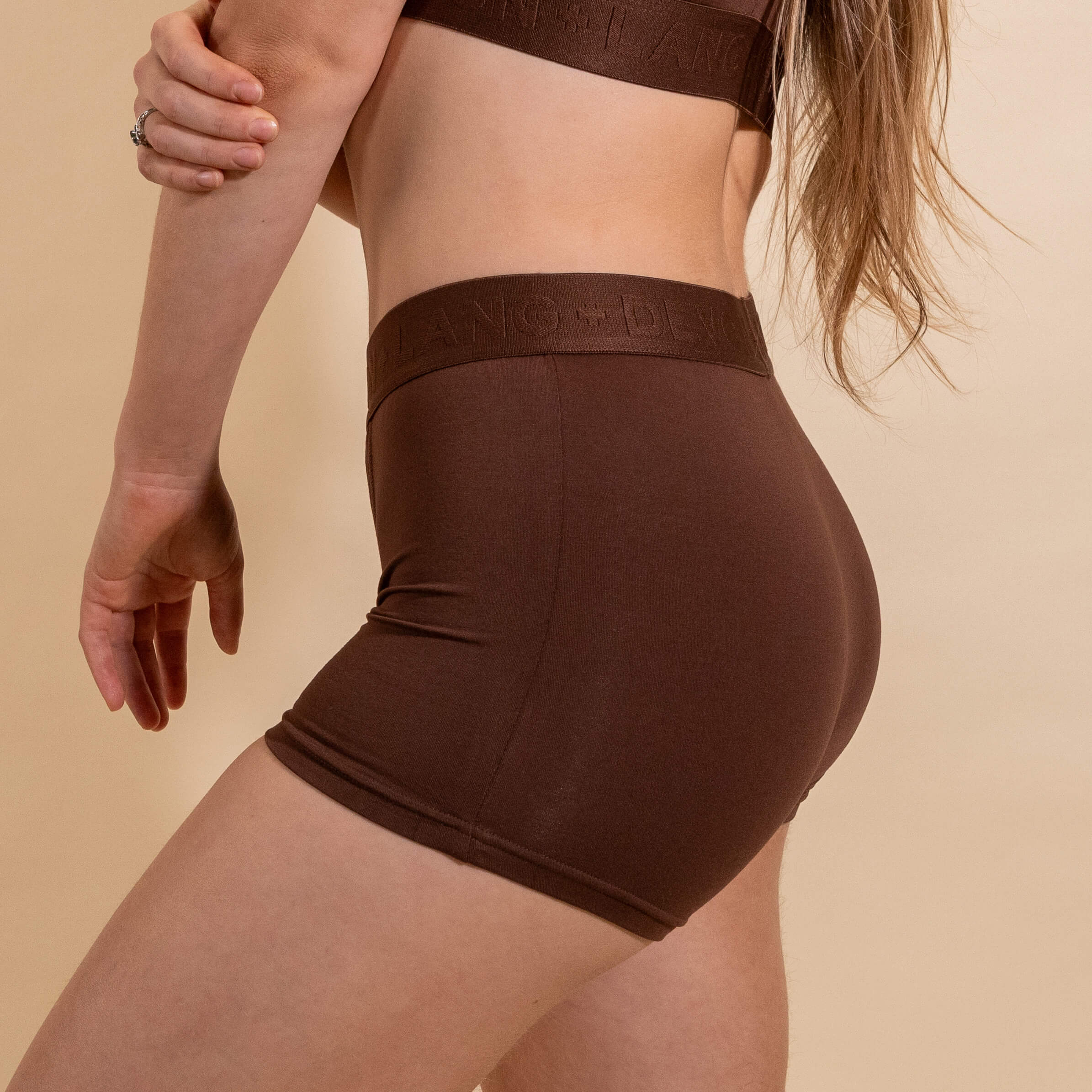 Originals Bria Women's Boyshort - Cocoa - Image 9